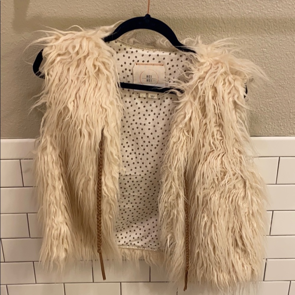 Classic Anthro!!!  Hei Hei Fur Vest - small